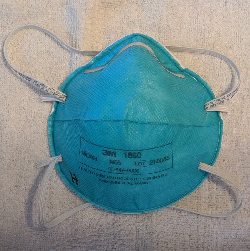 3M 1860 N95 Mask
